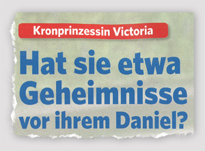 Kronprinzessin Victoria - Hat sie etwa Geheimnisse vor ihrem Daniel?