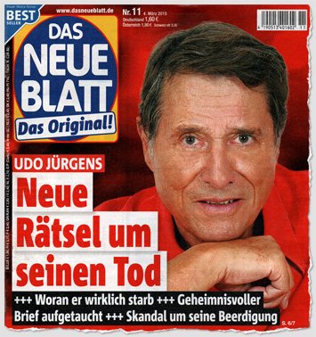 Udo Jürgens - Neue Rätsel um seinen Tod - Woran er wirklich starb - Geheimnisvoller Brief aufgetaucht - Skandal um seine Beerdigung